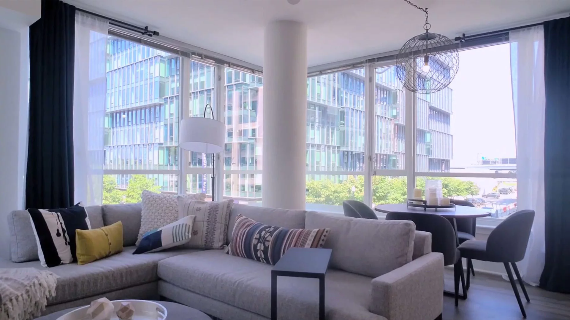 Parc Riverside living room